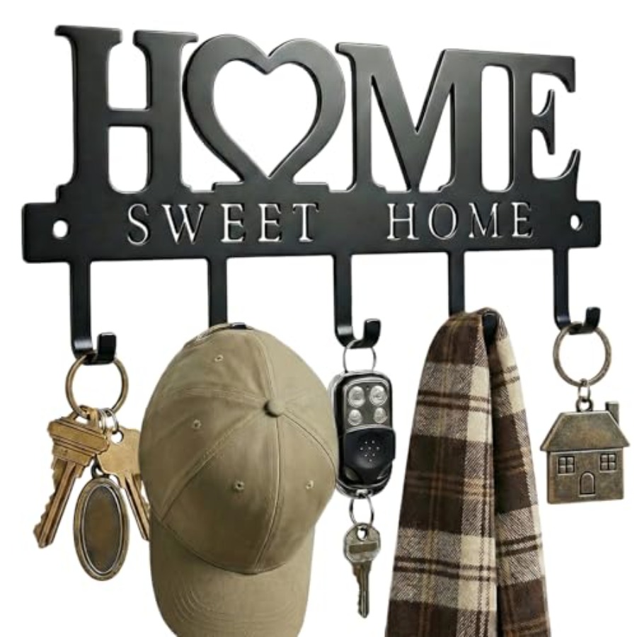 Home Decor Organizer - Entryway Key Holder Wall Mount with