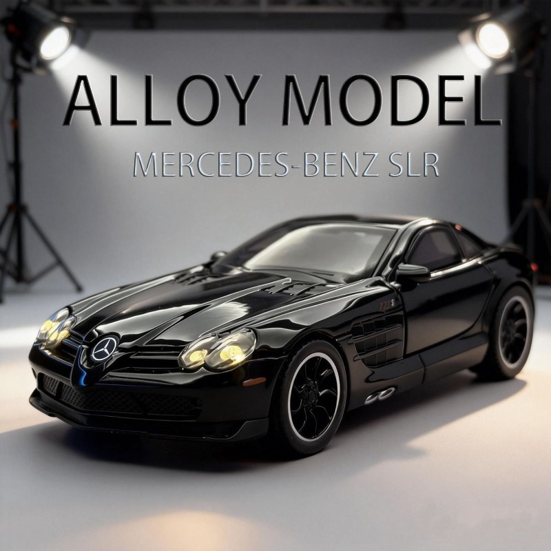 Home Decor Luxury - Alloy Diecast Mercedes-Benz SLR 722S Model