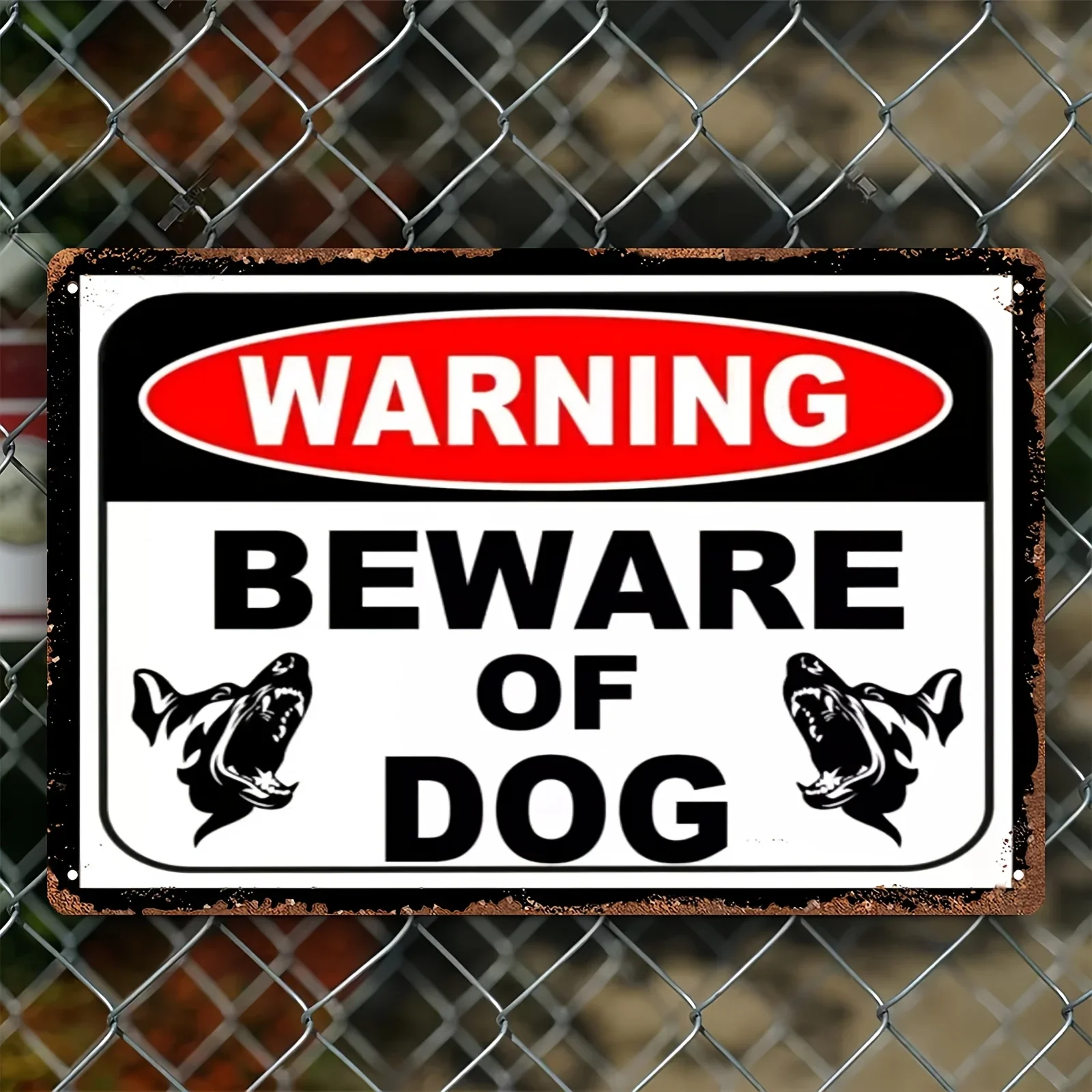 Home Decor Location - Beware of Dog Security Guard -