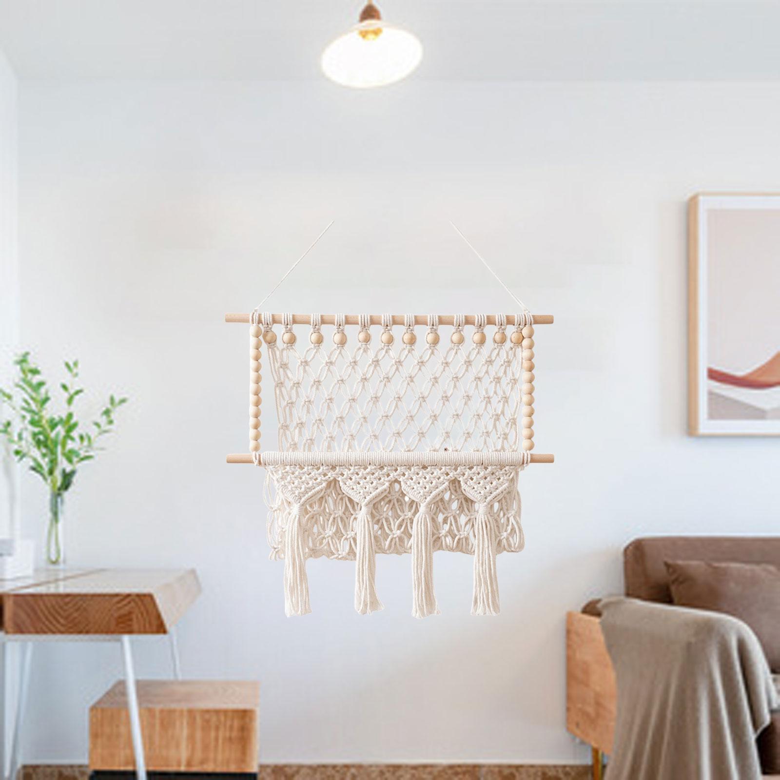 Macrame Wall Hanging - Macrame Wall Hanging Handmade Boho with