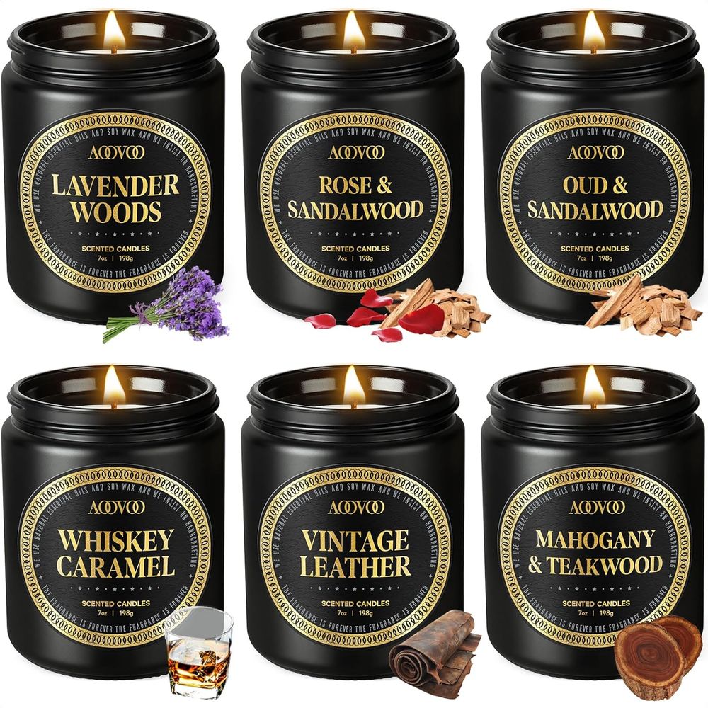 Scented Candle Set - Scented Candles Git Set - 6