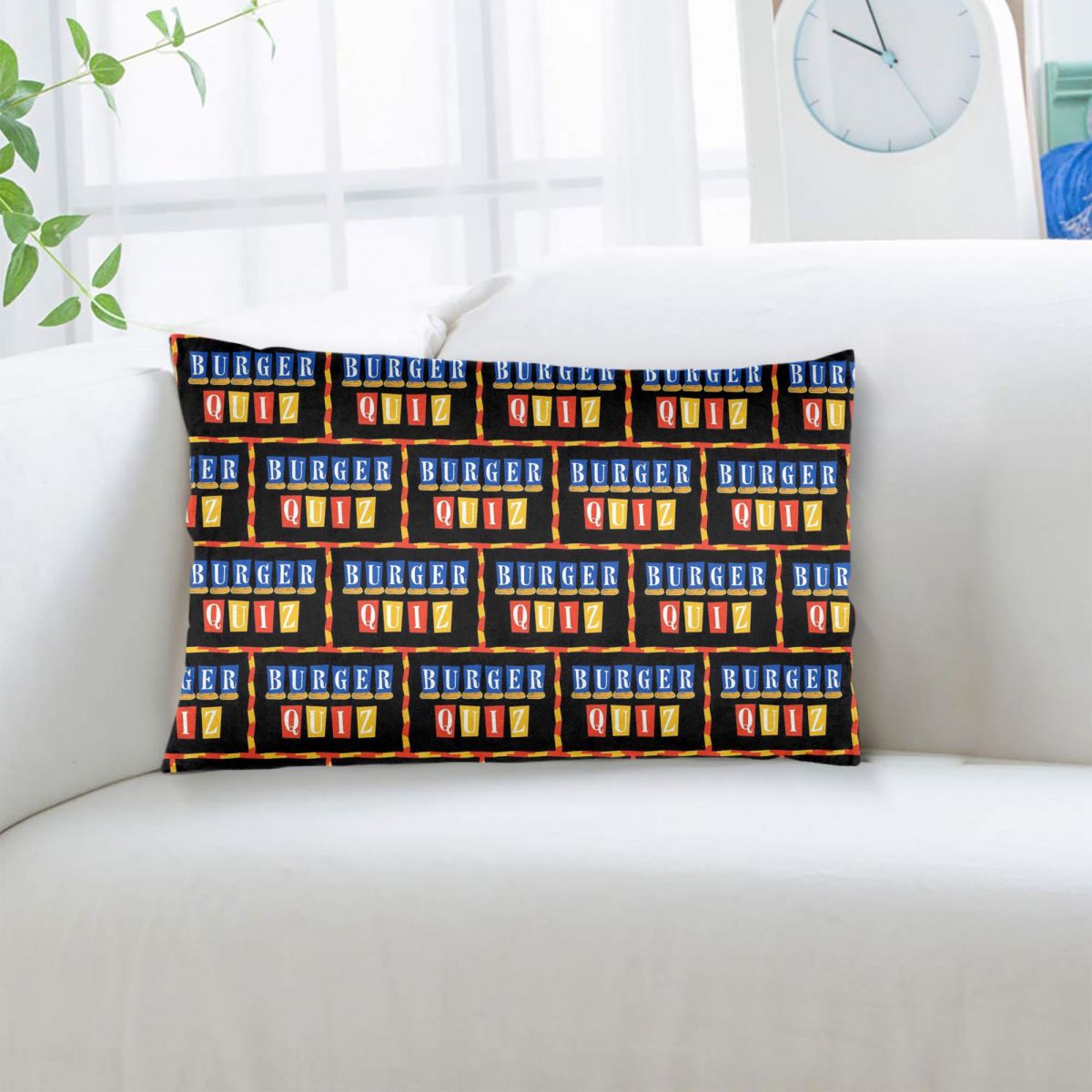Burger Quiz New Logo Rectangle - Home Decor Quiz ulasan dan harga
