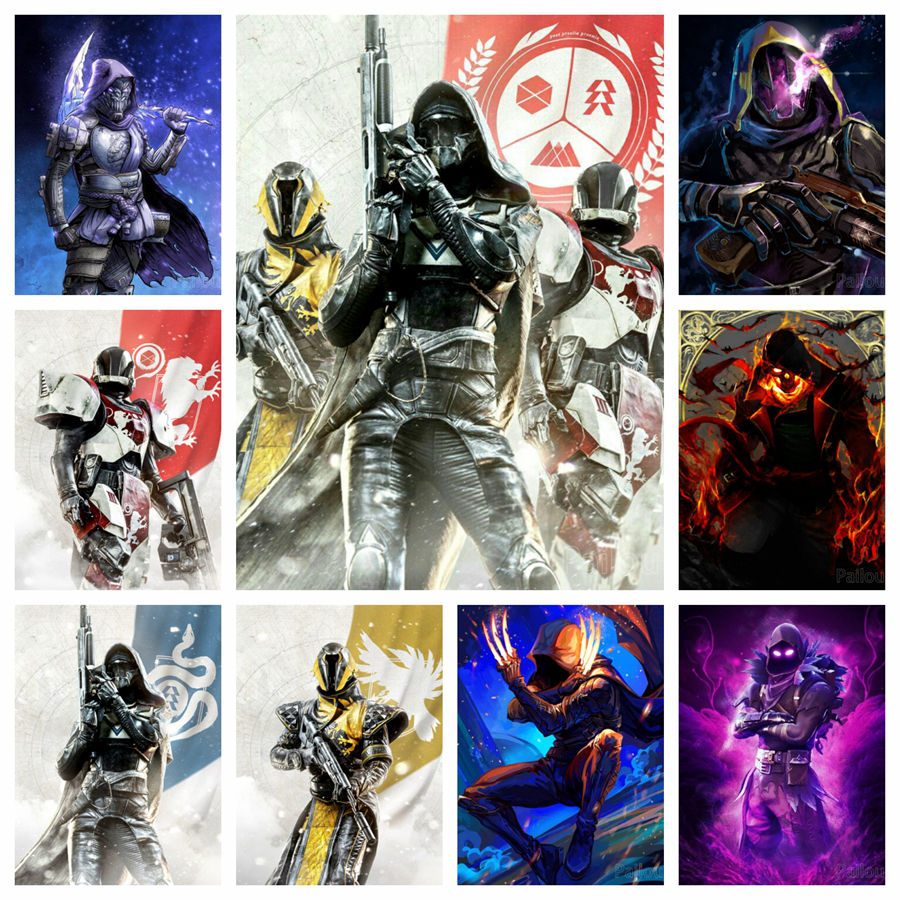Destiny 2 Video Game Diamond P - Home Decor Video ulasan dan harga
