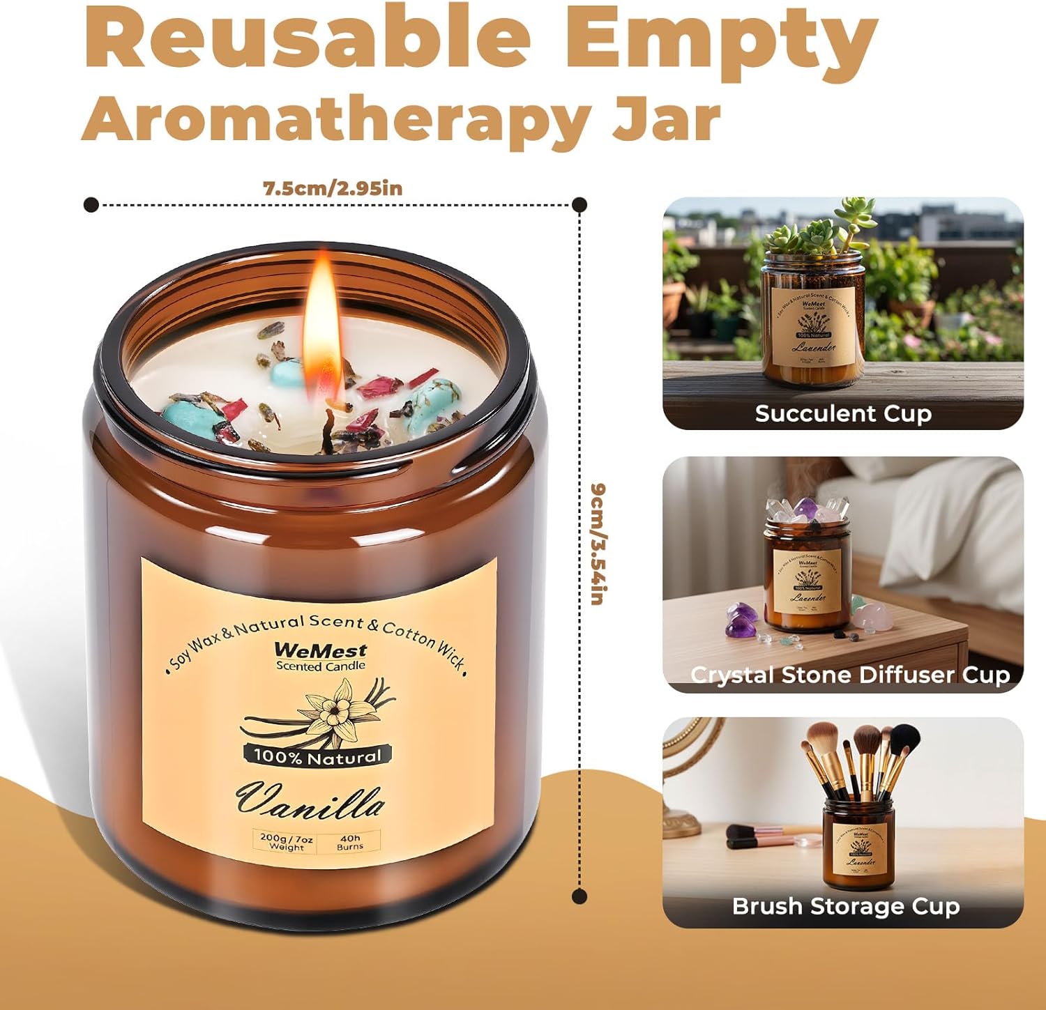 Scented Candles Set, 4 Pack Ar - Scented Candle Set ulasan dan harga