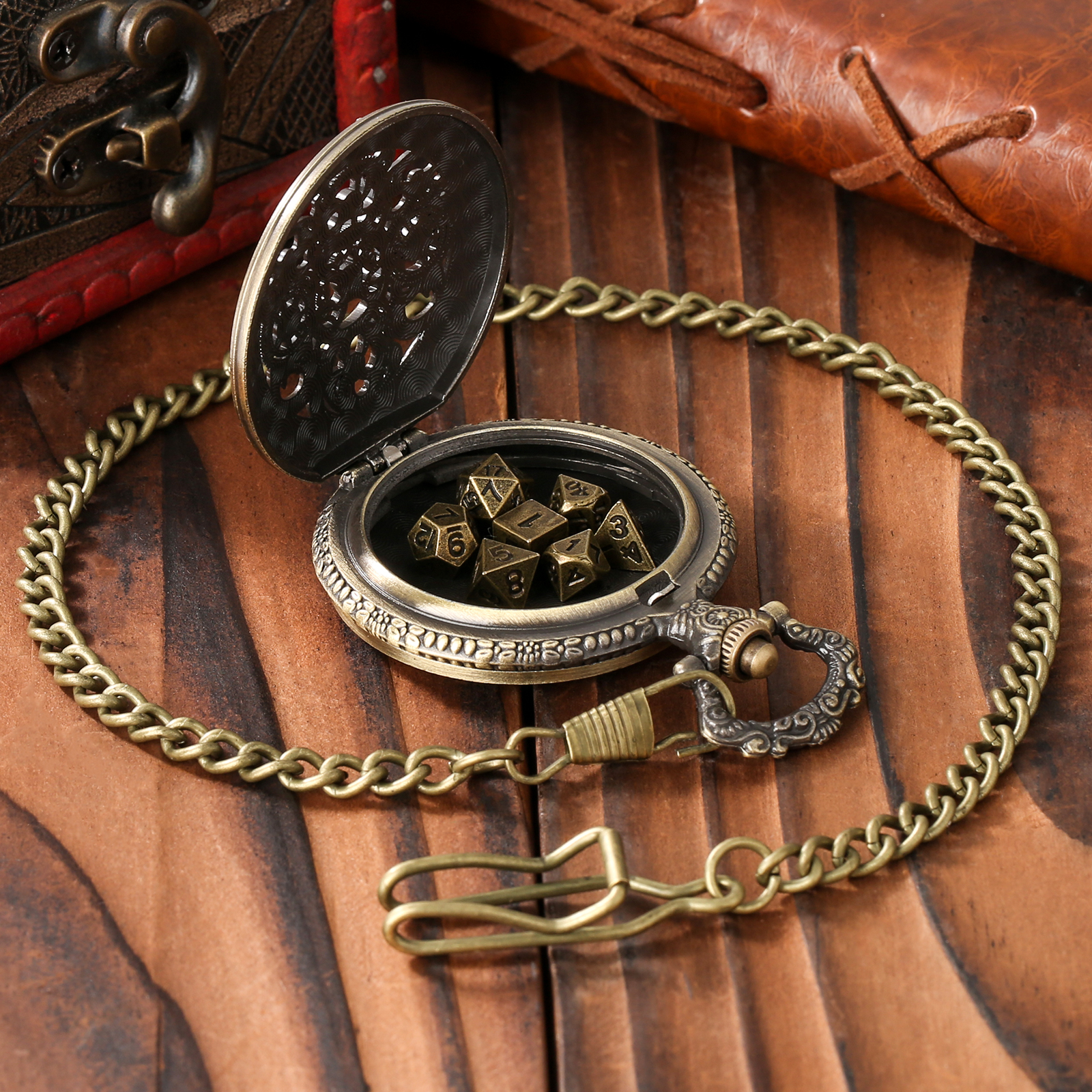 YISUYA Vintage Gears Pocket Wa - Vintage Alarm Clock ulasan dan harga