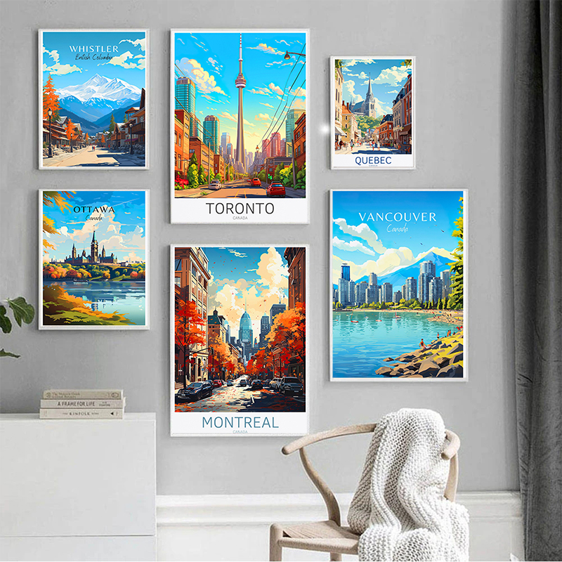 Canvas Painting Wall Art Pictu - Home Decor Canada ulasan dan harga