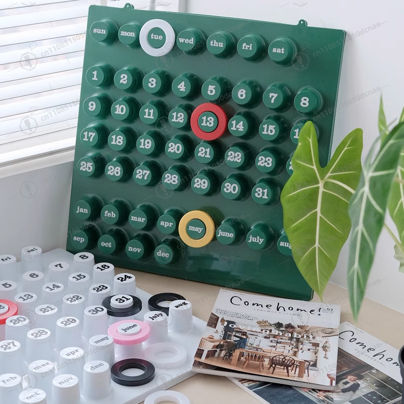 INS Style Retro Flip Calendar  - Vintage Alarm Clock ulasan dan harga