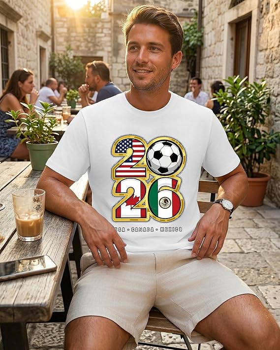 2026 Soccer Fan T-Shirt Men US - Home Decor Canada ulasan dan harga