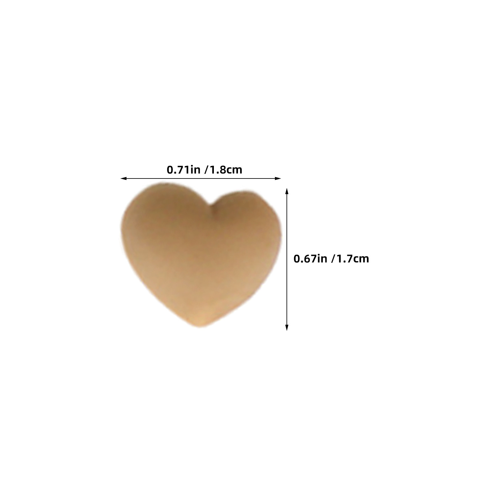 30Pcs Heart Push Pins Resin Th - Home Decor Location ulasan dan harga