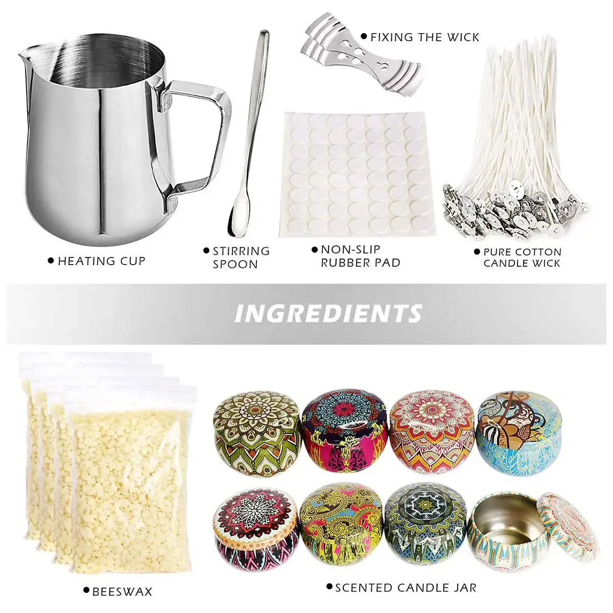 67PCS DIY Candle Making Kit wi - Scented Candle Set ulasan dan harga