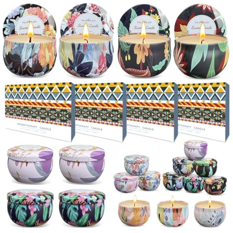 Scented Candles Gifts Set 48 P - Scented Candle Set ulasan dan harga
