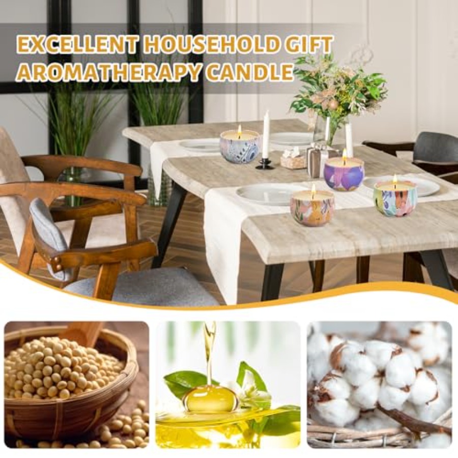 Scented Candles Gifts Set 48 P - Scented Candle Set ulasan dan harga