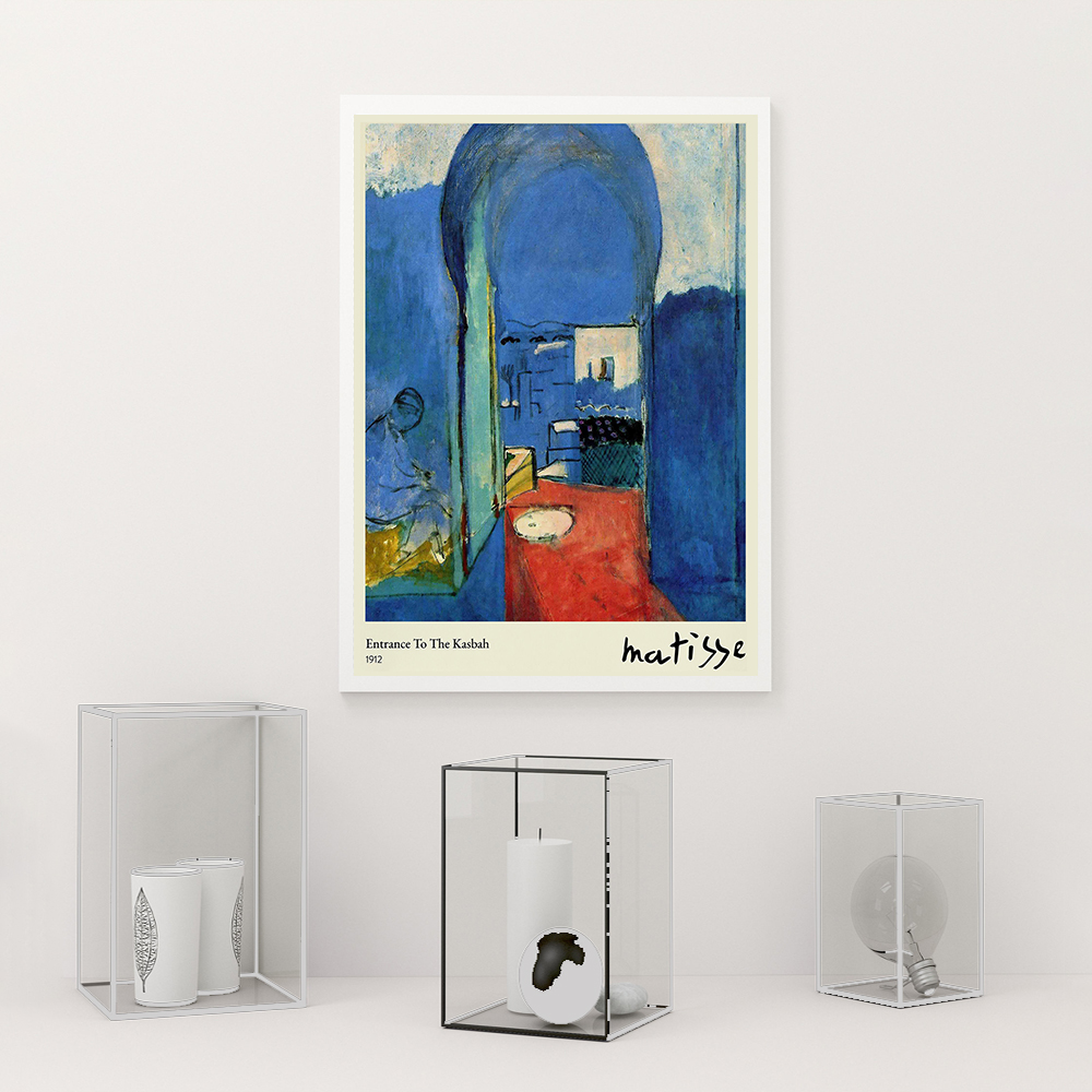 French Fauvism Painter Henri M - Watercolor Poster Print ulasan dan harga