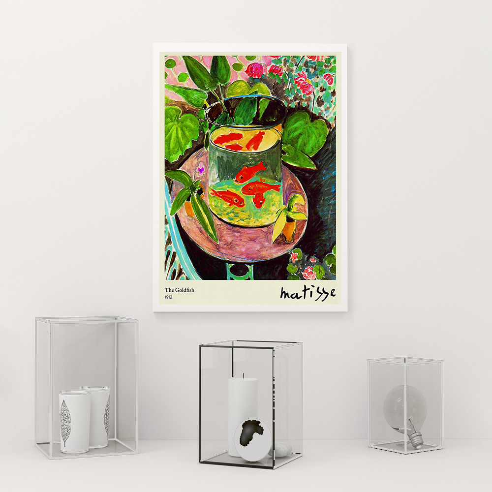 French Fauvism Painter Henri M - Watercolor Poster Print ulasan dan harga