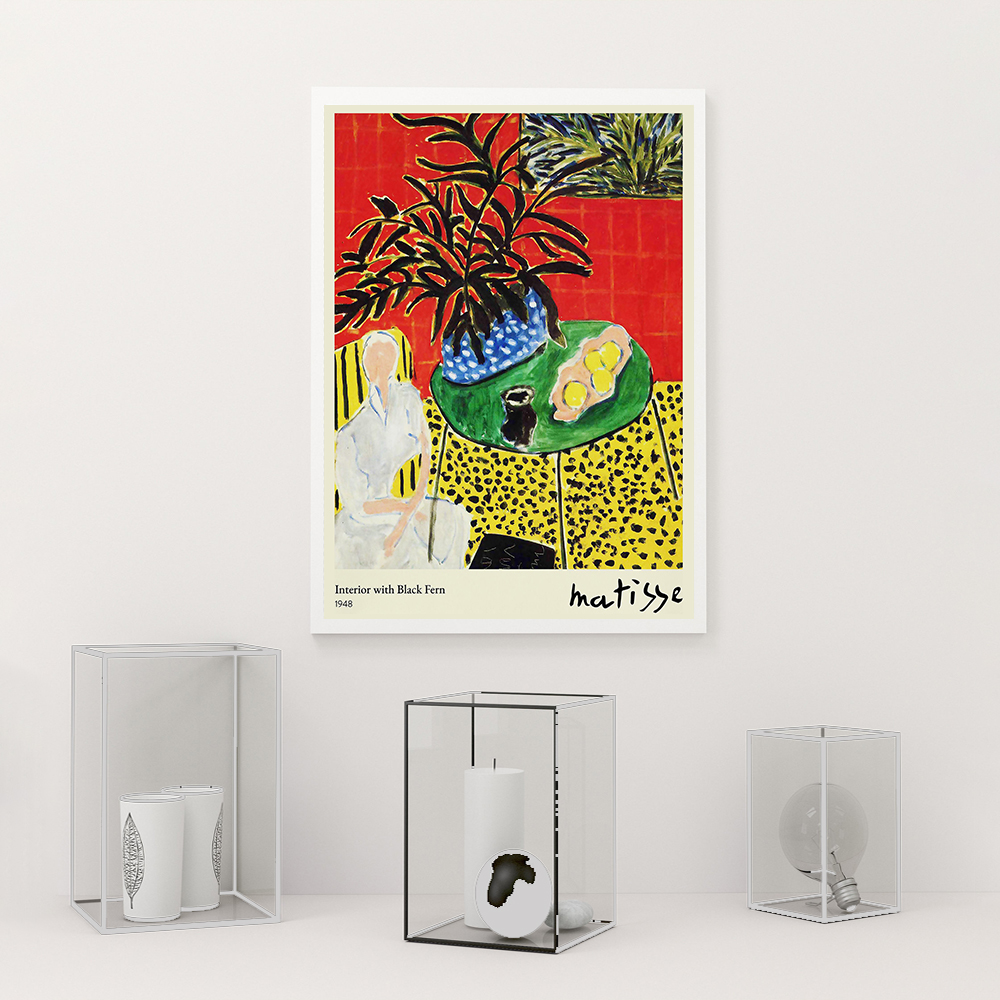 French Fauvism Painter Henri M - Watercolor Poster Print ulasan dan harga