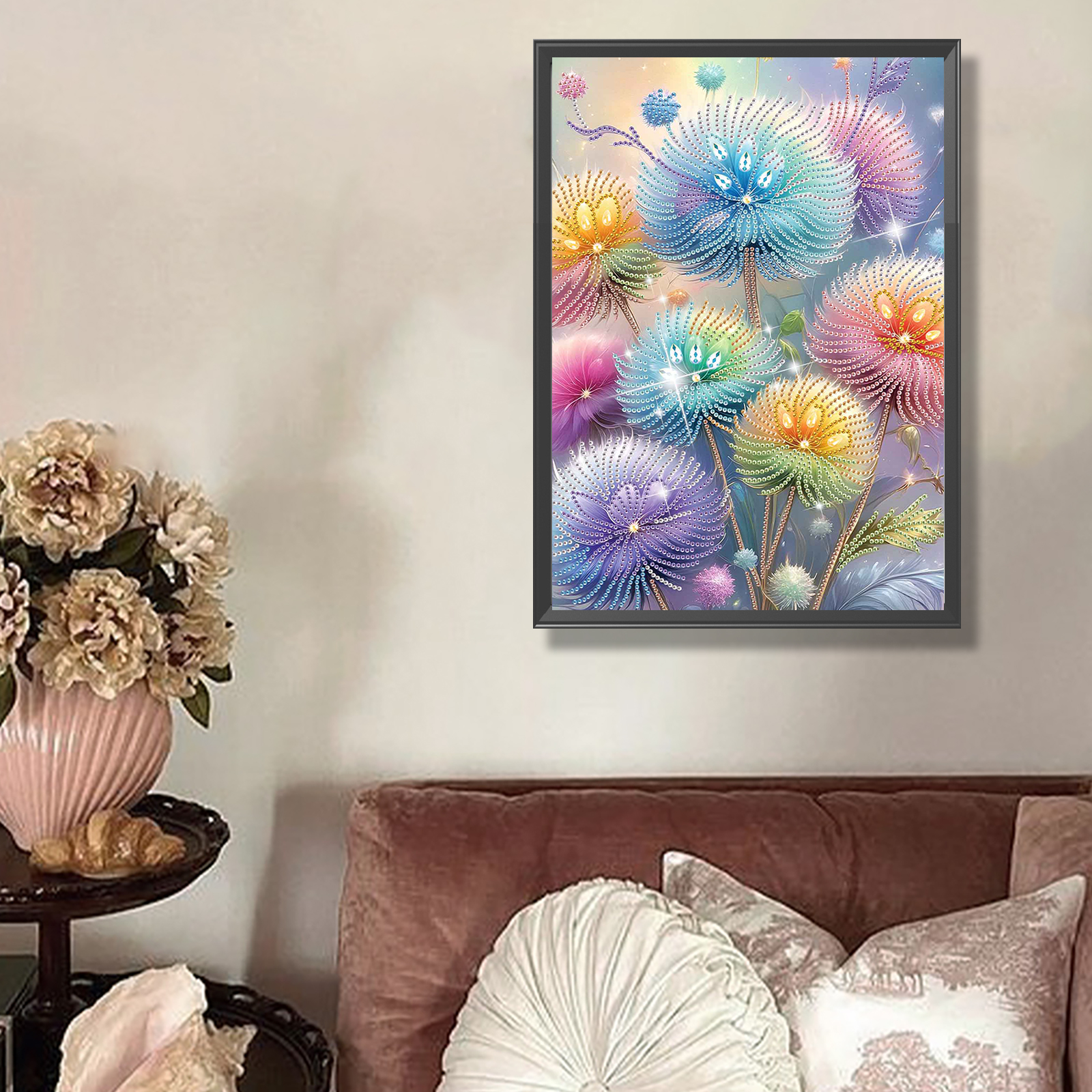 Dreamy Flower Partial DIY 5D S - Home Decor Diy Ideas ulasan dan harga