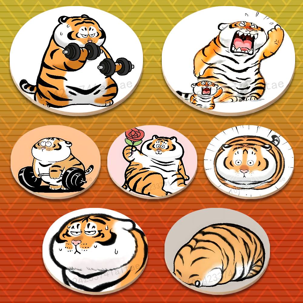 Funny Cute Tiger Emojis Multif - Home Decor Emoji ulasan dan harga