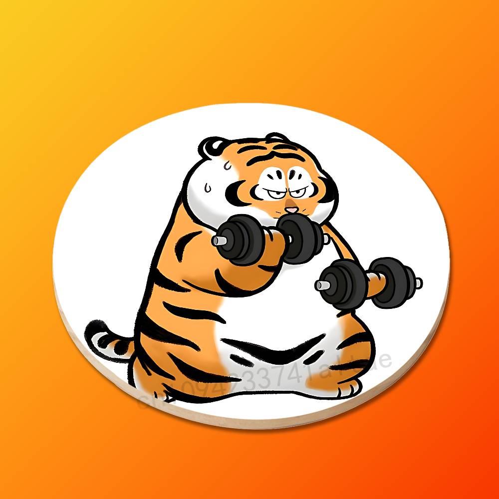 Funny Cute Tiger Emojis Multif - Home Decor Emoji ulasan dan harga