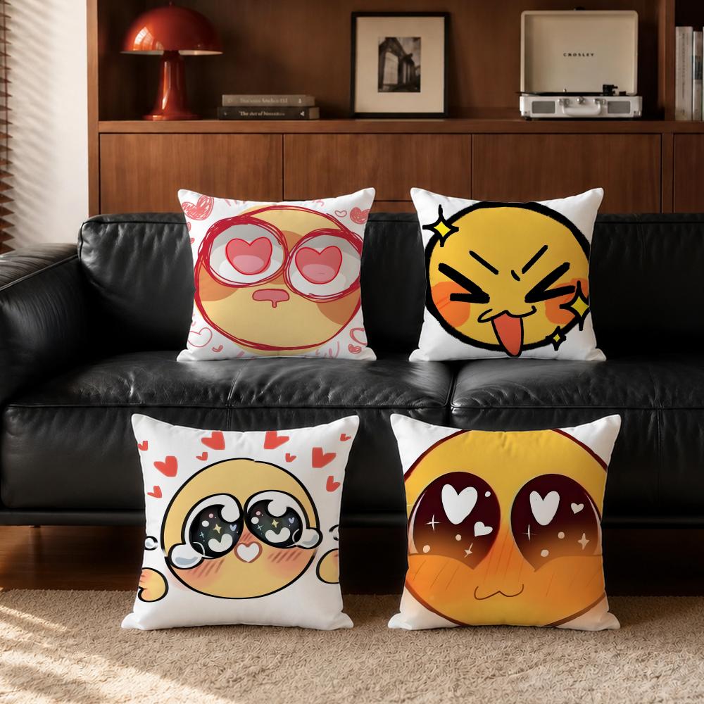 Cute AAdorable Yellow Emojied  - Home Decor Emoji ulasan dan harga