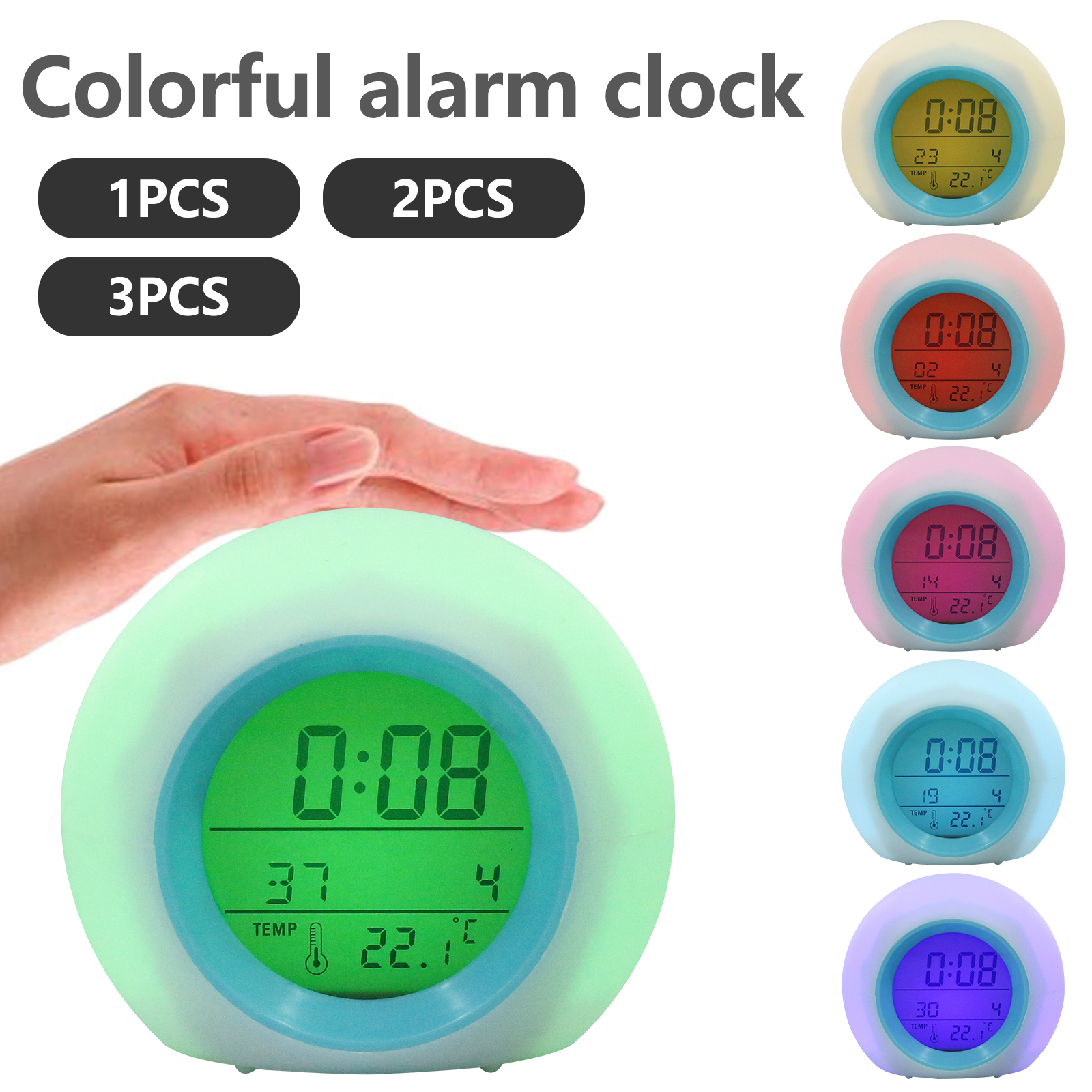 Kids Digital Alarm Clock LED M - Vintage Alarm Clock ulasan dan harga