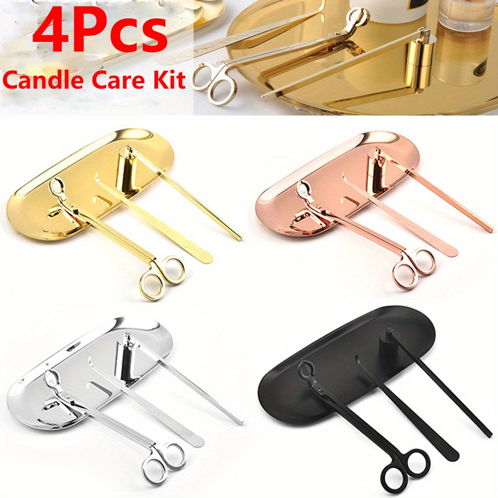 4pcs/set Luxury Candle Care Ki - Home Decor Luxury ulasan dan harga