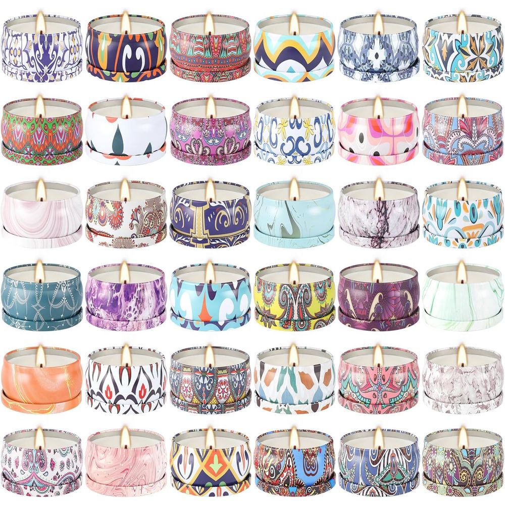 36 Pack Scented Candles Set or - Scented Candle Set ulasan dan harga