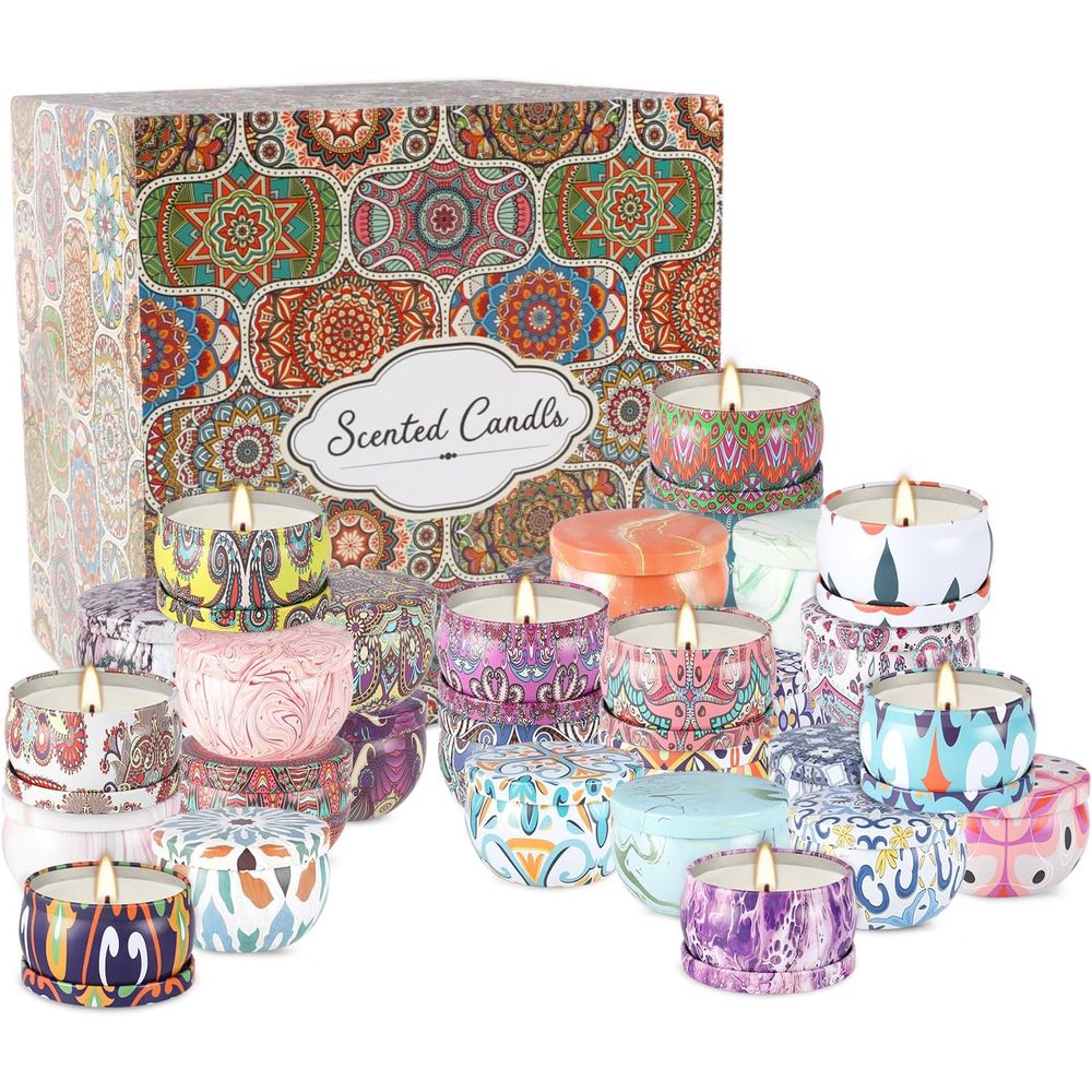 36 Pack Scented Candles Set or - Scented Candle Set ulasan dan harga