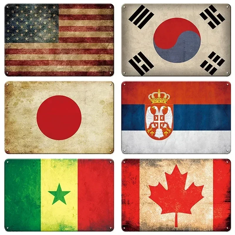 1Pc Vintage 2D Flat Funny Worl - Home Decor Canada ulasan dan harga