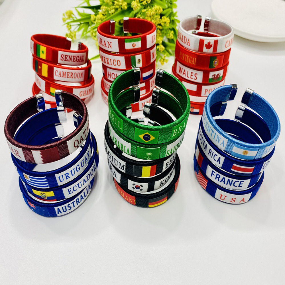 Newest National Flag Bracelet  - Home Decor Canada ulasan dan harga