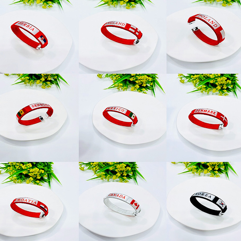 Newest National Flag Bracelet  - Home Decor Canada ulasan dan harga