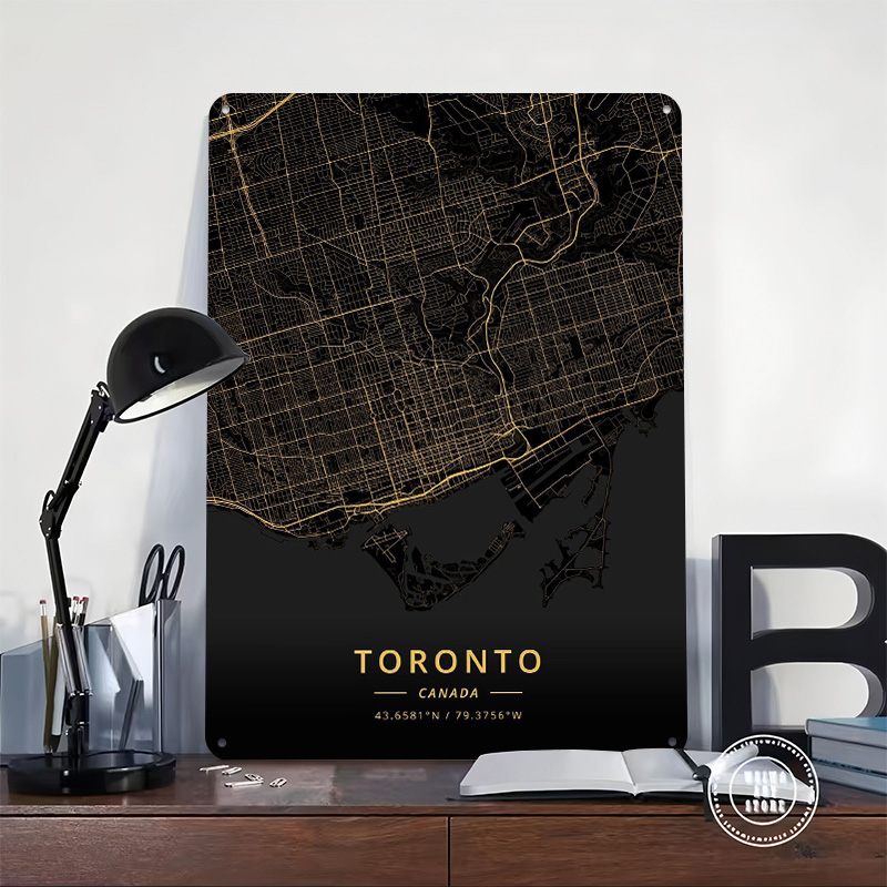 Toronto Canada Printed Poster  - Home Decor Canada ulasan dan harga