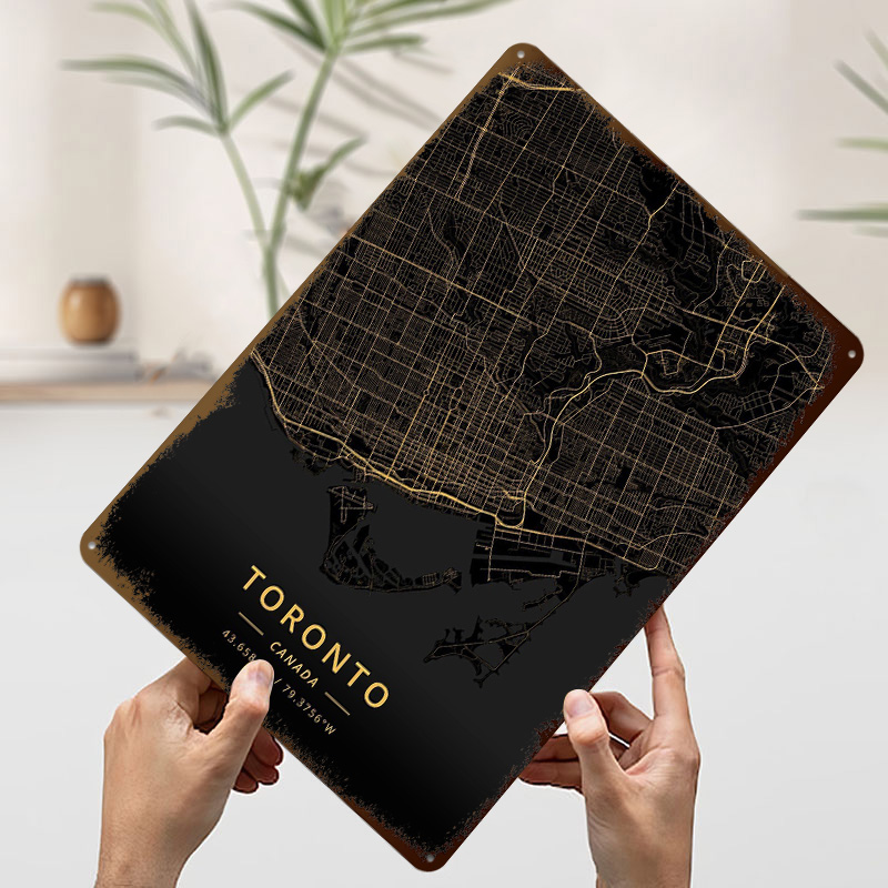 Toronto Canada Printed Poster  - Home Decor Canada ulasan dan harga