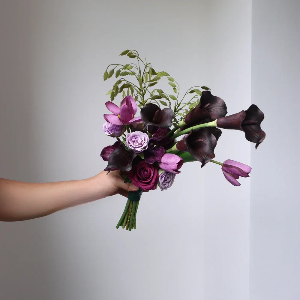 Dark wind retro purple calla l - Home Decor Location ulasan dan harga