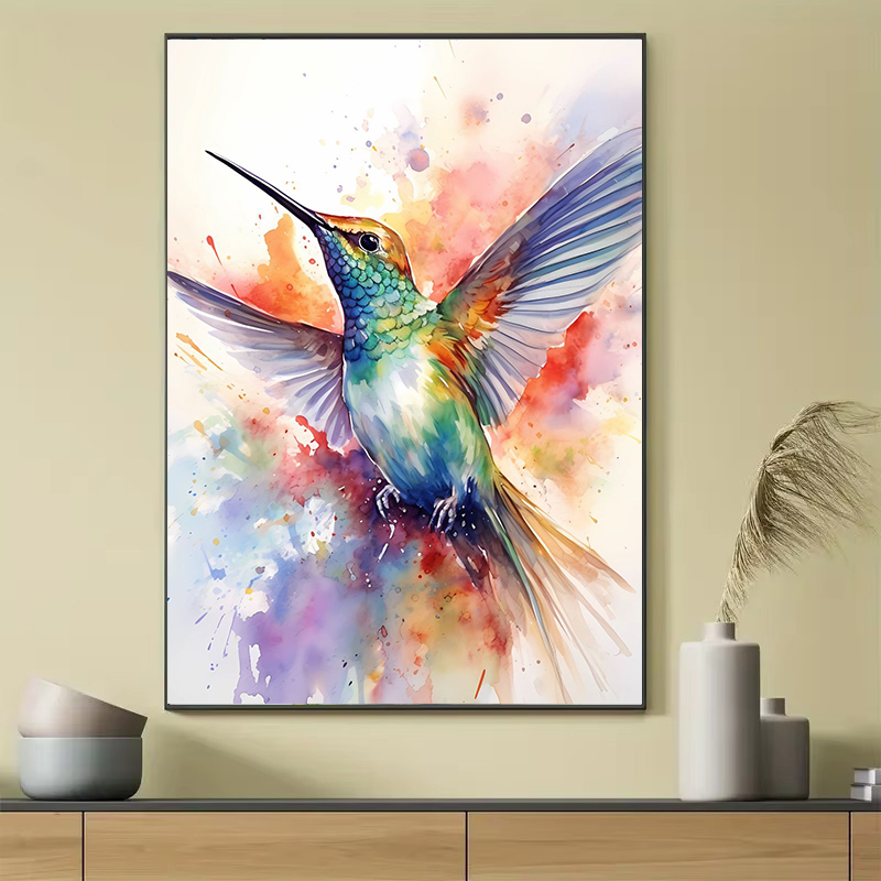 (1pc frameless)Watercolor Colo - Watercolor Poster Print ulasan dan harga