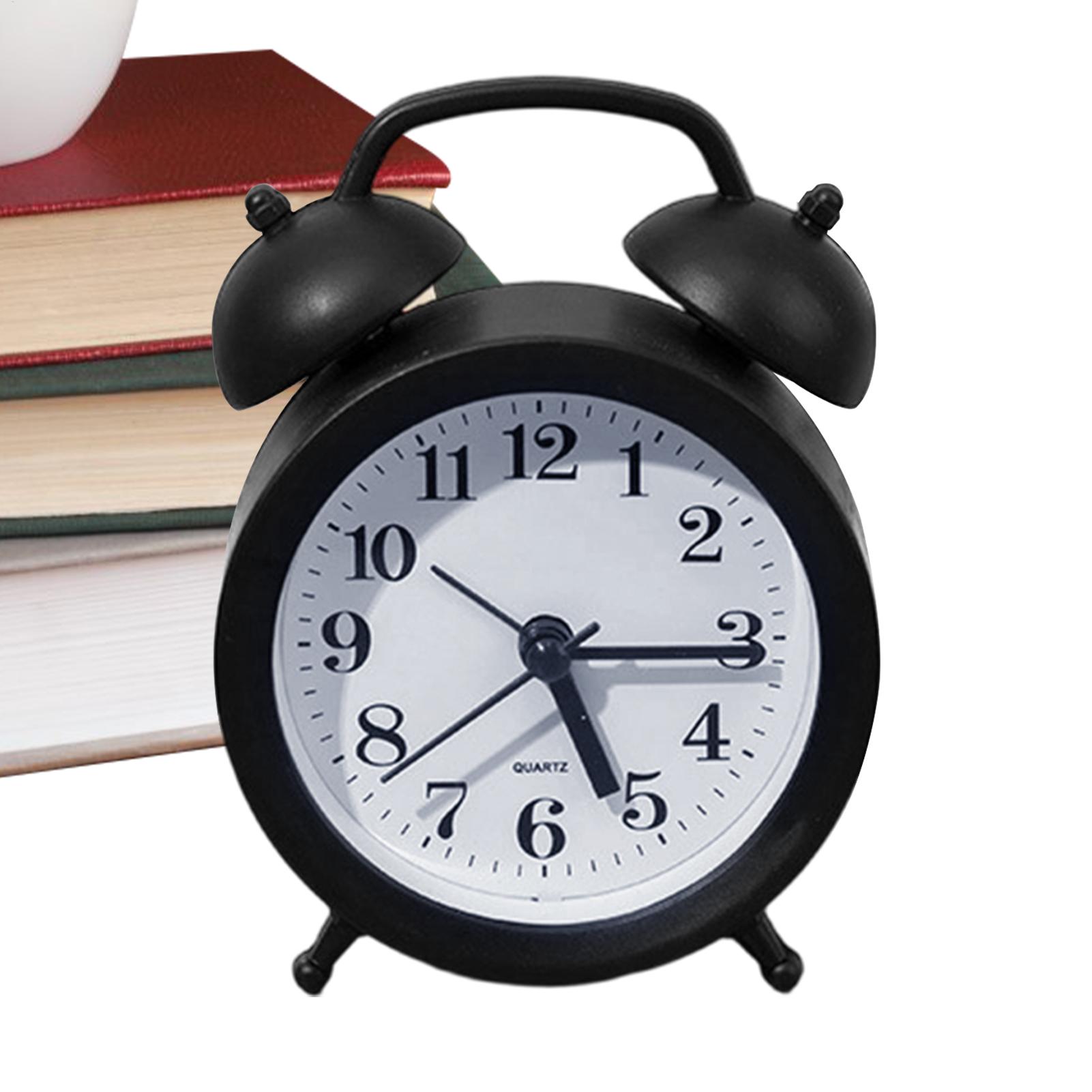 Mini Alarm Clock Small Round T - Vintage Alarm Clock ulasan dan harga