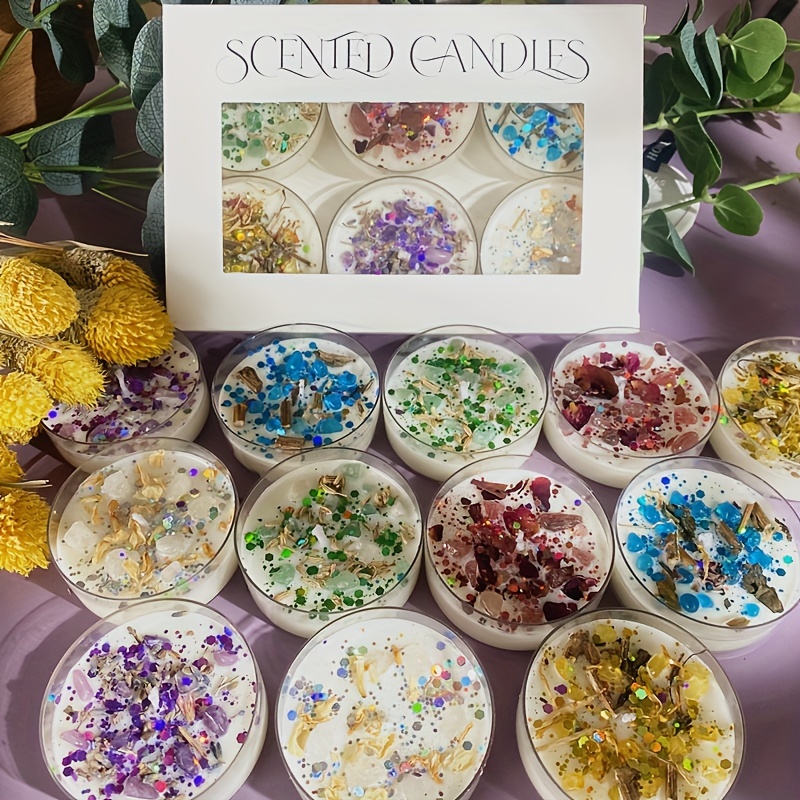 Set of 6 Scented Candles Fragr - Scented Candle Set ulasan dan harga