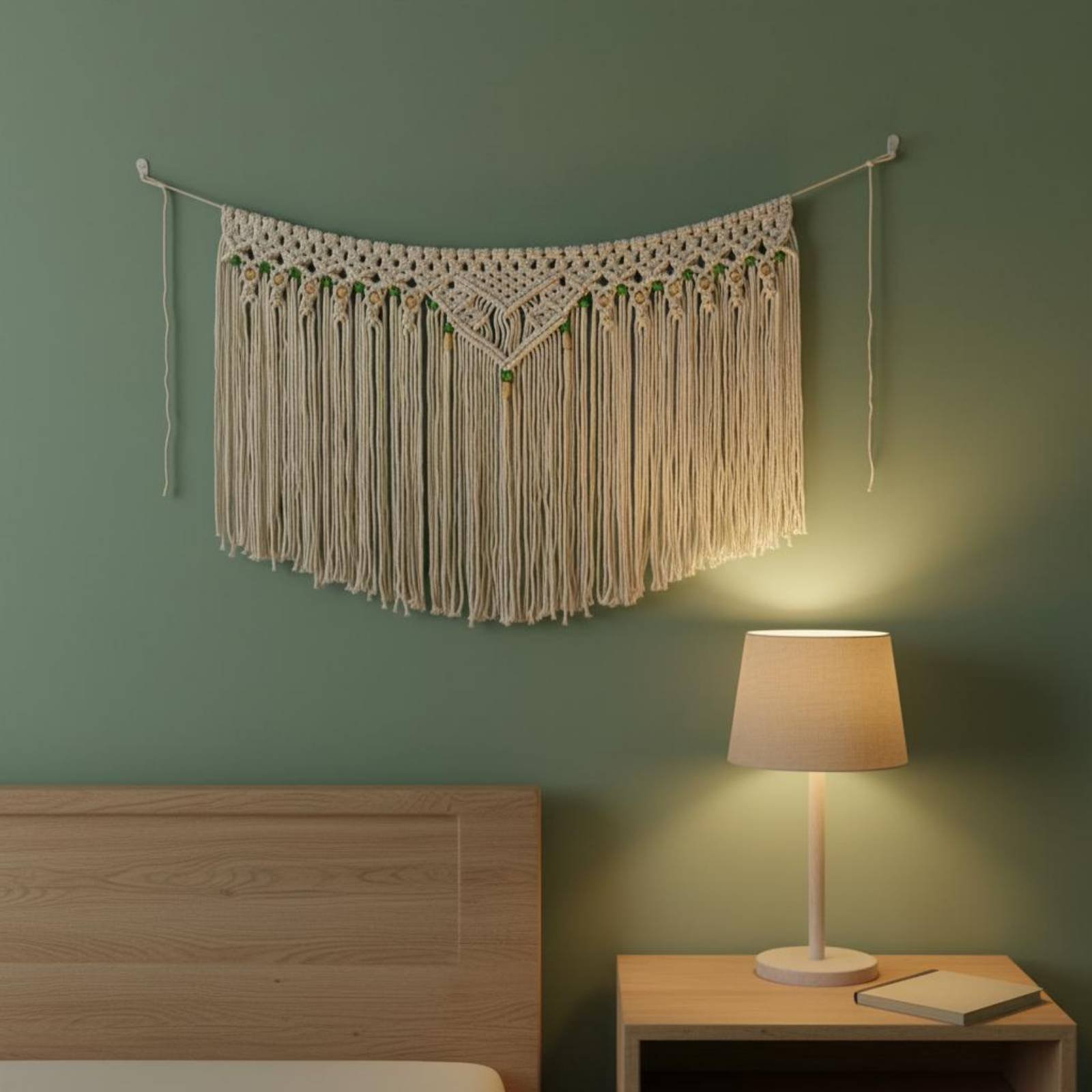 Tassel Wall Hanging Decorative - Macrame Wall Hanging ulasan dan harga