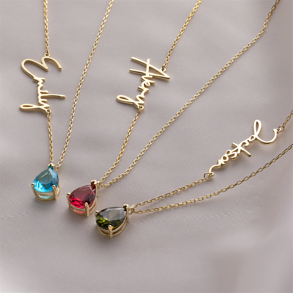 Handmade Teardrop Stone Neckla - Vintage Alarm Clock ulasan dan harga