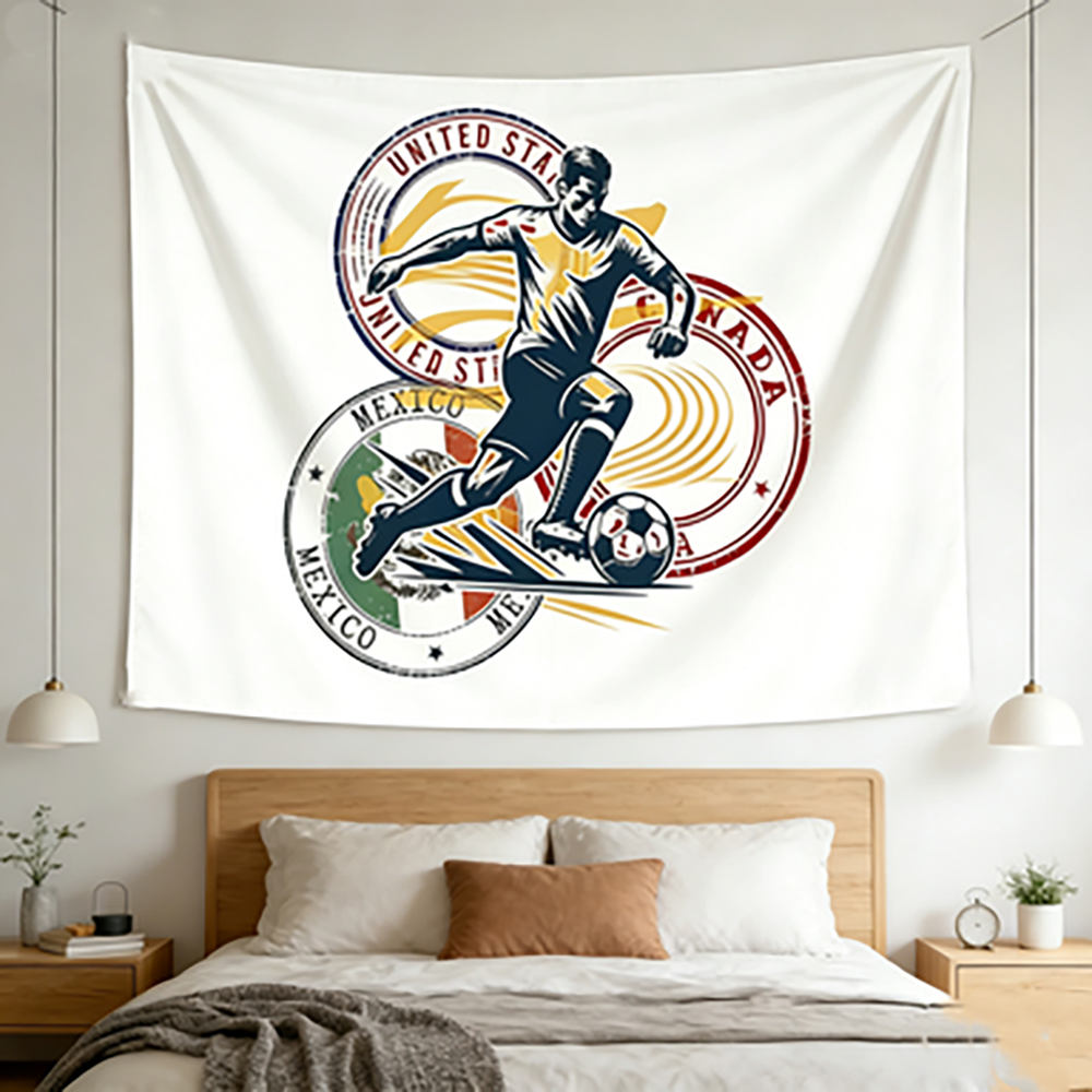 Soccer Themed Stamp Print Tape - Home Decor Canada ulasan dan harga