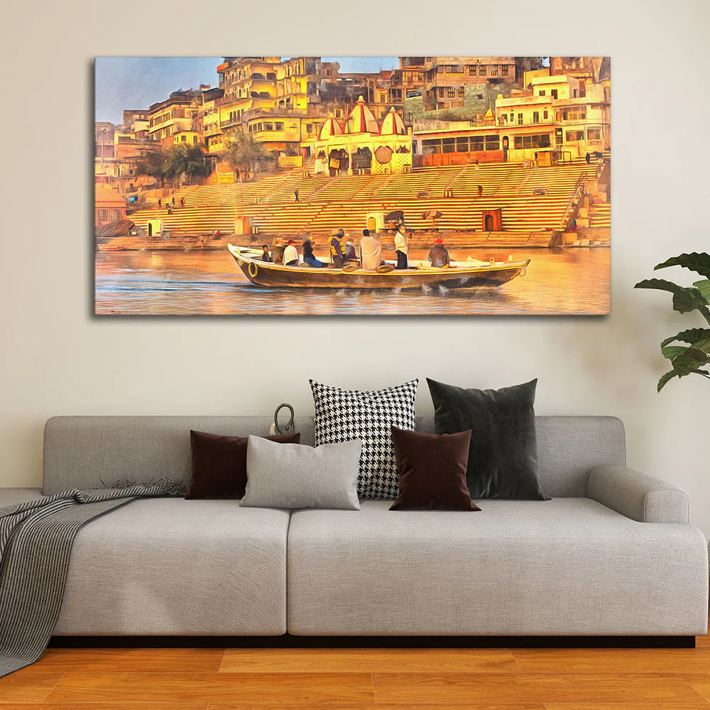 Golden Varanasi Sacred Site La - Home Decor Varanasi ulasan dan harga