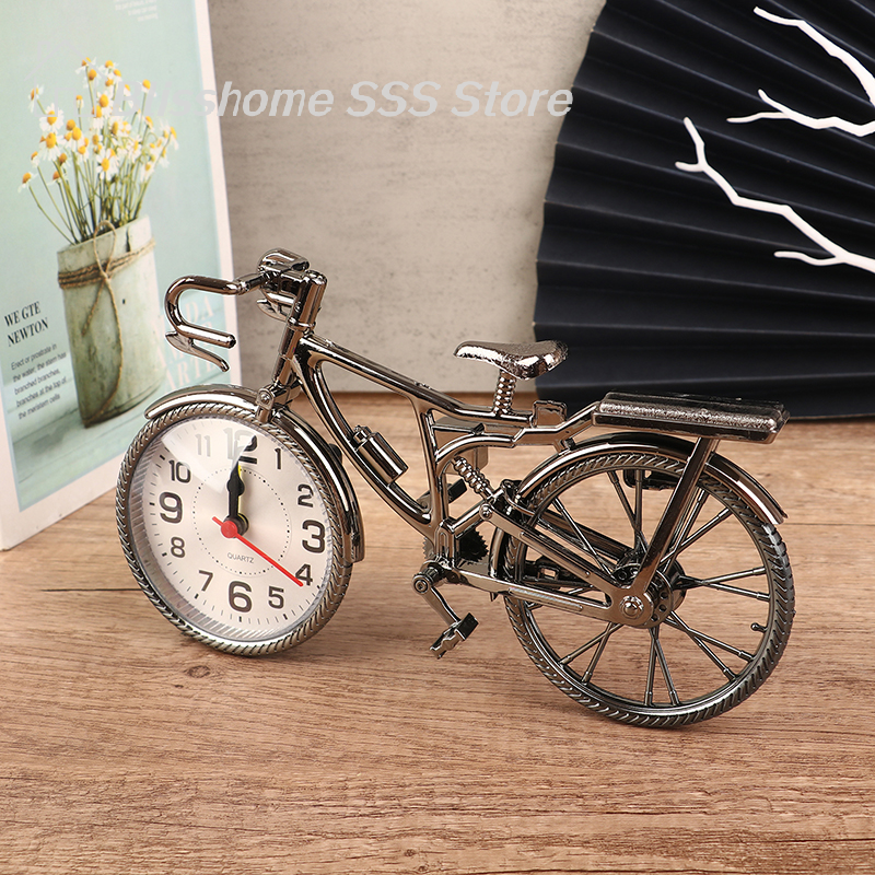 【S】Vintage Arabic Numeral Bicy - Vintage Alarm Clock ulasan dan harga