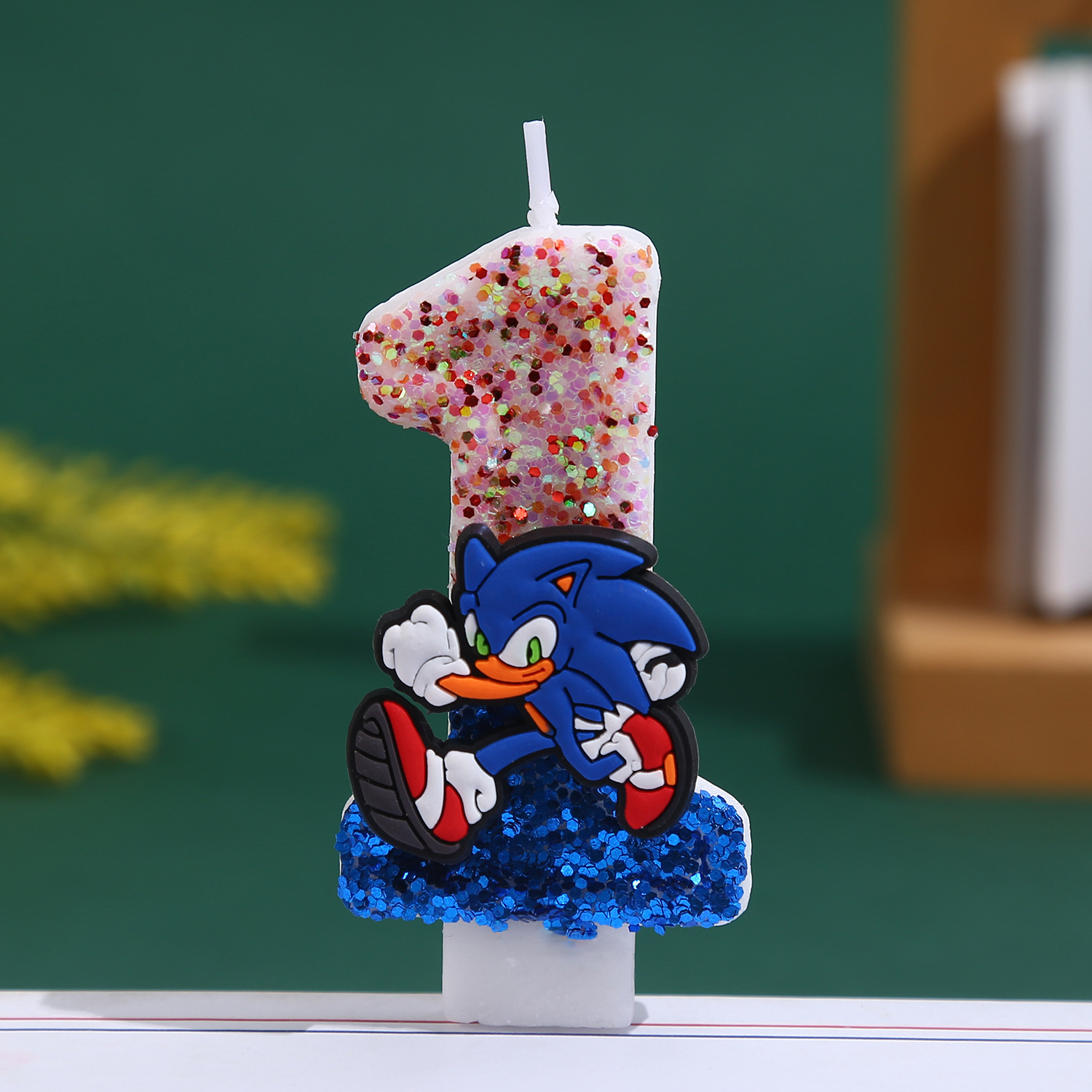 Blue Sonices Candle 0-9 Number - Home Decor Online ulasan dan harga
