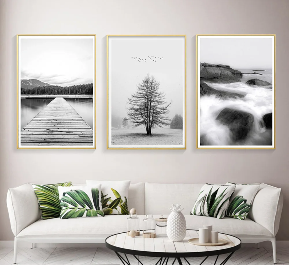 H554 Silk Poster Home Decorati - Home Decor Location ulasan dan harga