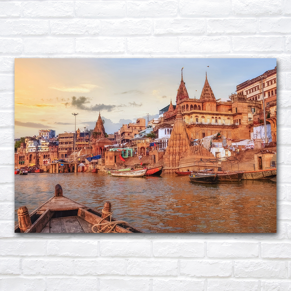 Ganga River Varanasi North Ind - Home Decor Varanasi ulasan dan harga