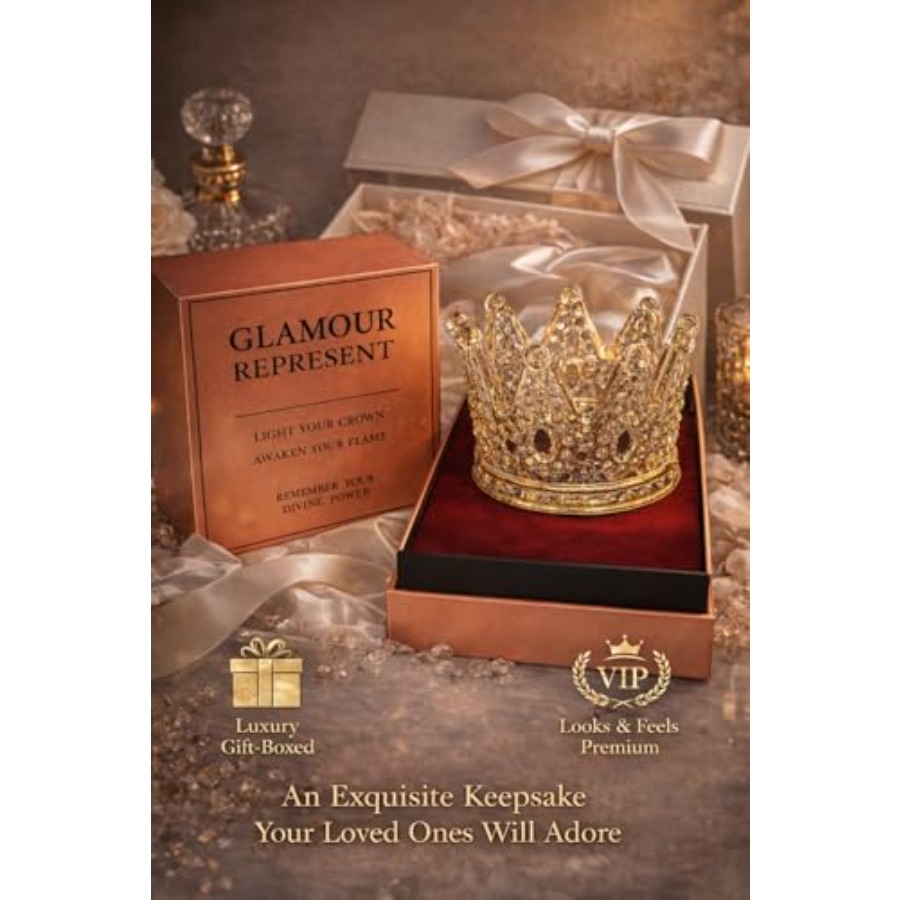 Luxury crown glass candle hold - Home Decor Luxury ulasan dan harga