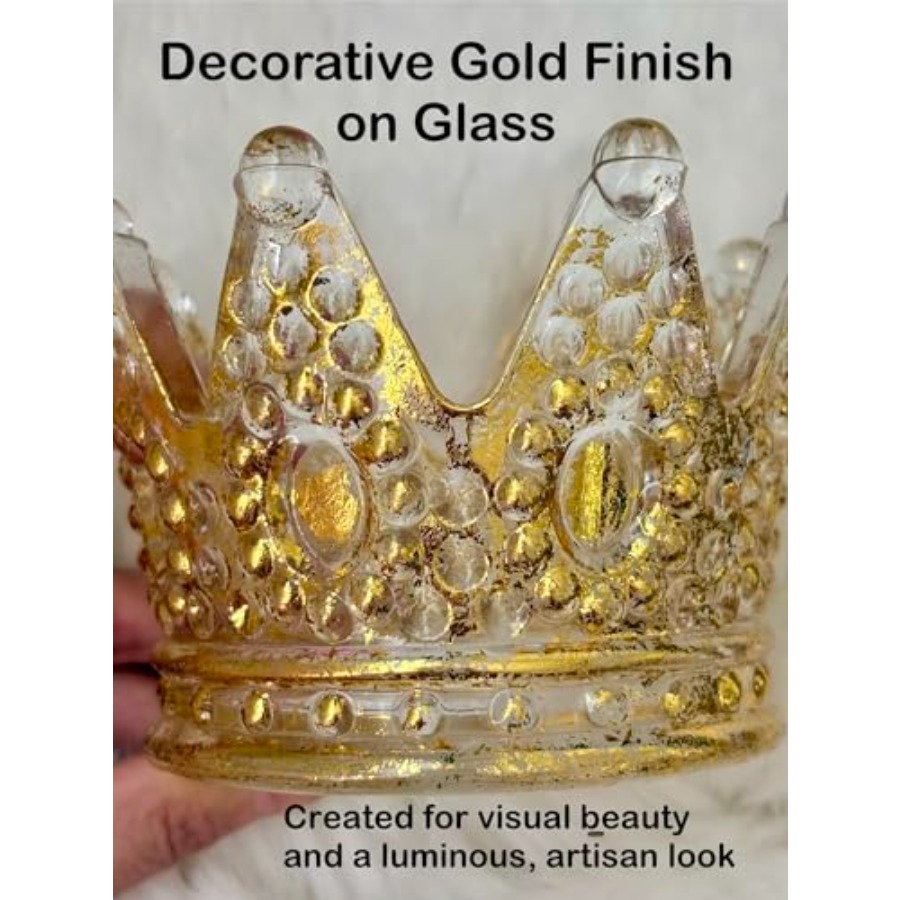 Luxury crown glass candle hold - Home Decor Luxury ulasan dan harga