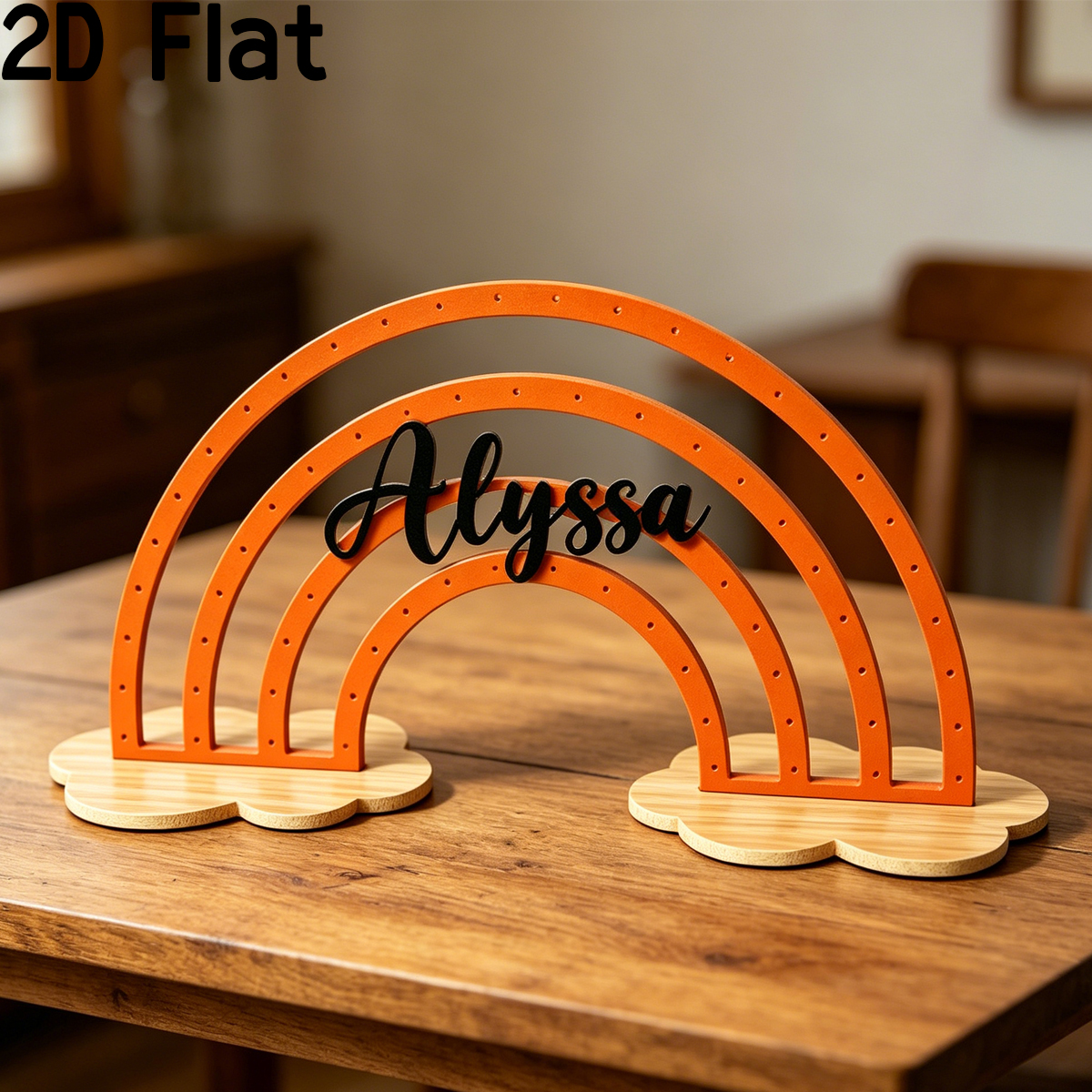 1pc Custom Nordic style Wood A - Home Decor Organizer ulasan dan harga
