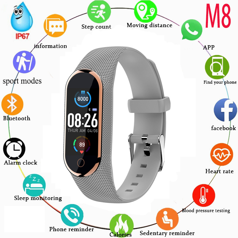 2023 New M8 Smart Bracelet Hea - Vintage Alarm Clock ulasan dan harga