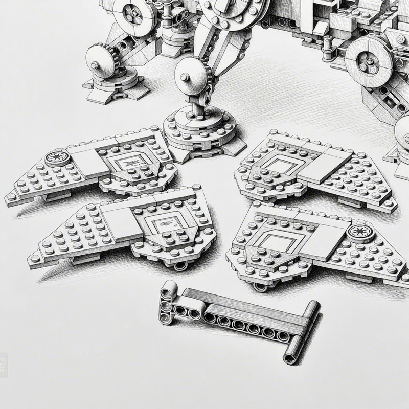 Technical MOC 1082PCS New Chil - Home Decor Diy Ideas ulasan dan harga