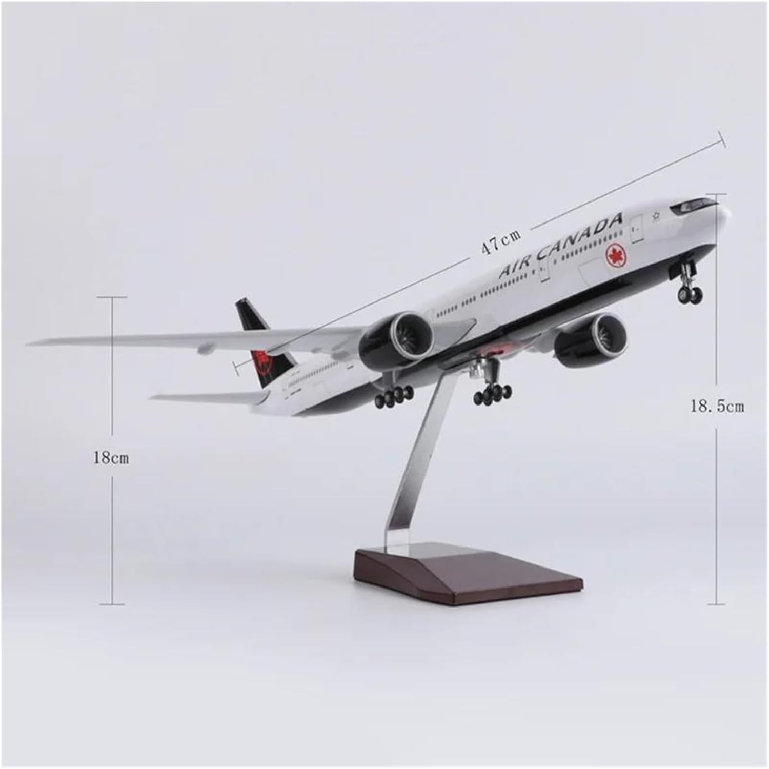 Scale Aircraft 47cm Canada Air - Home Decor Canada ulasan dan harga